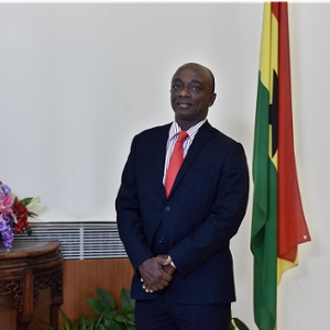 H.E. Edward Boateng (Ambassador at Embassy of Ghana in China)